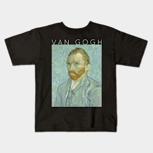 Van Gogh - Self Portrait #1 Kids T-Shirt